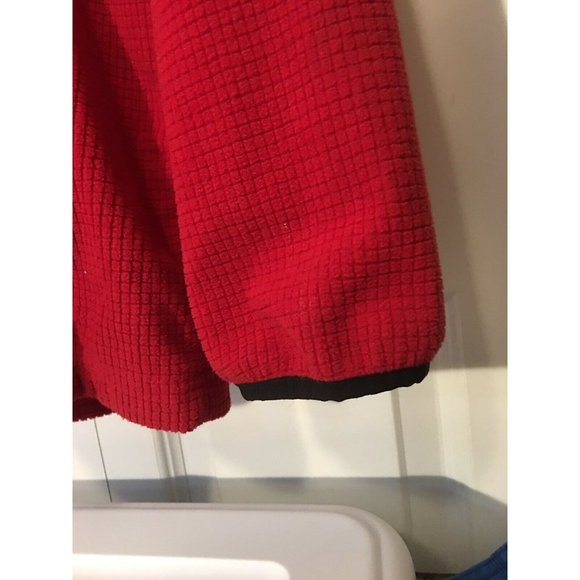 Athletic Works Men’s Sz 2XL Runner‎ Jacket Full Zip Black Red - Picture 5 of 7